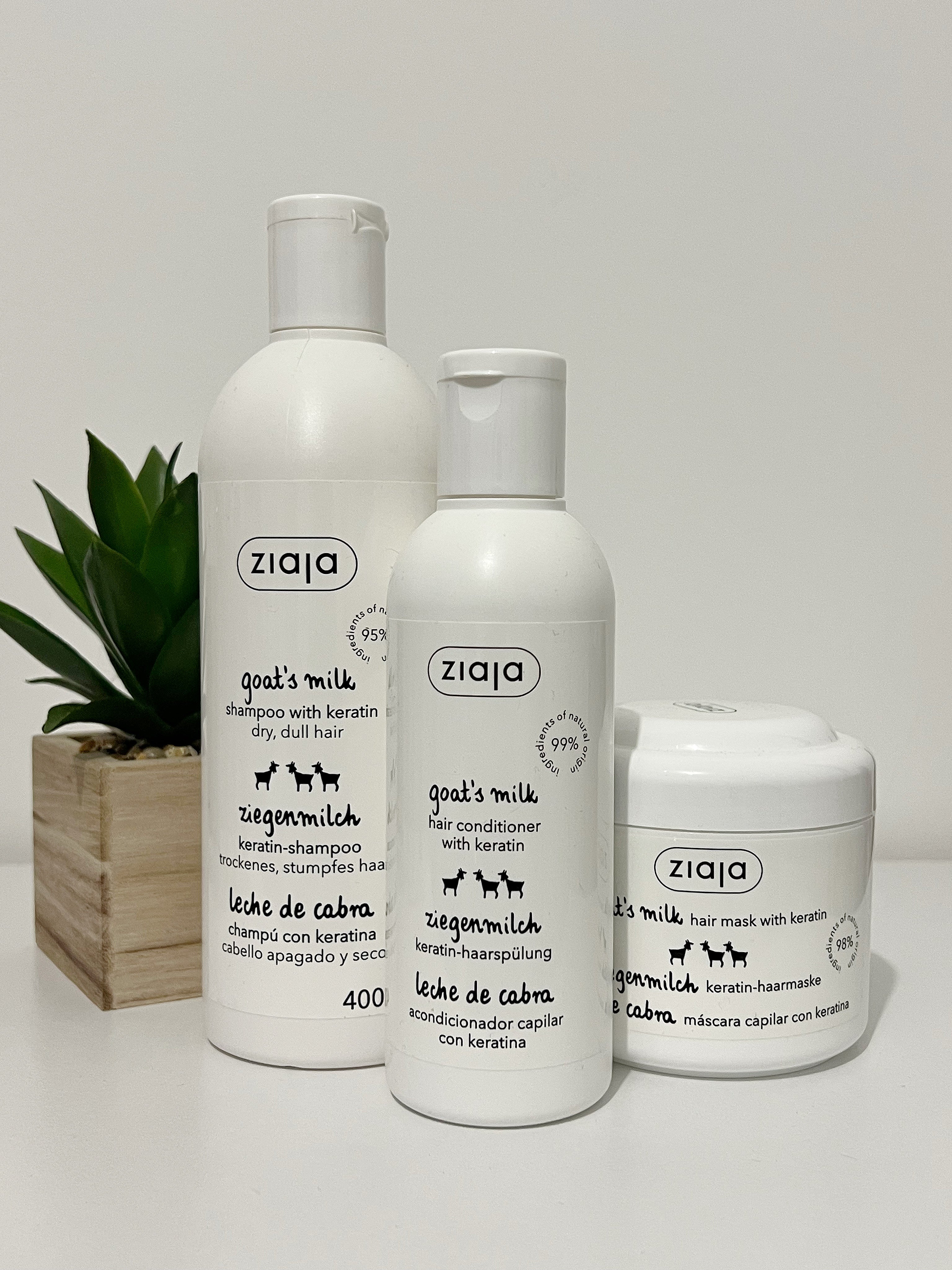 Box capillaire fortifiante - Lait de chèvre et Kératine