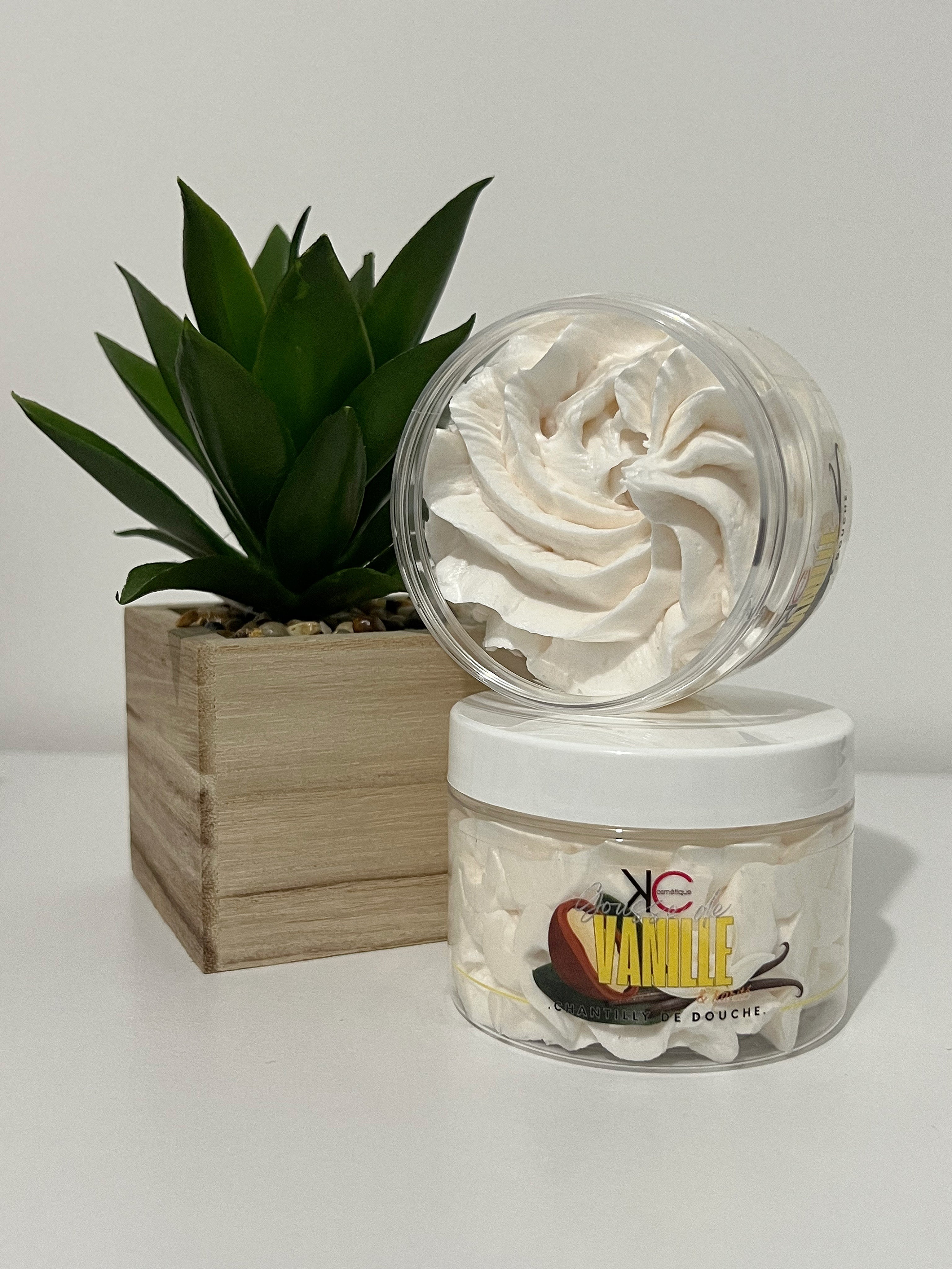 Chantilly de douche gousse de vanille
