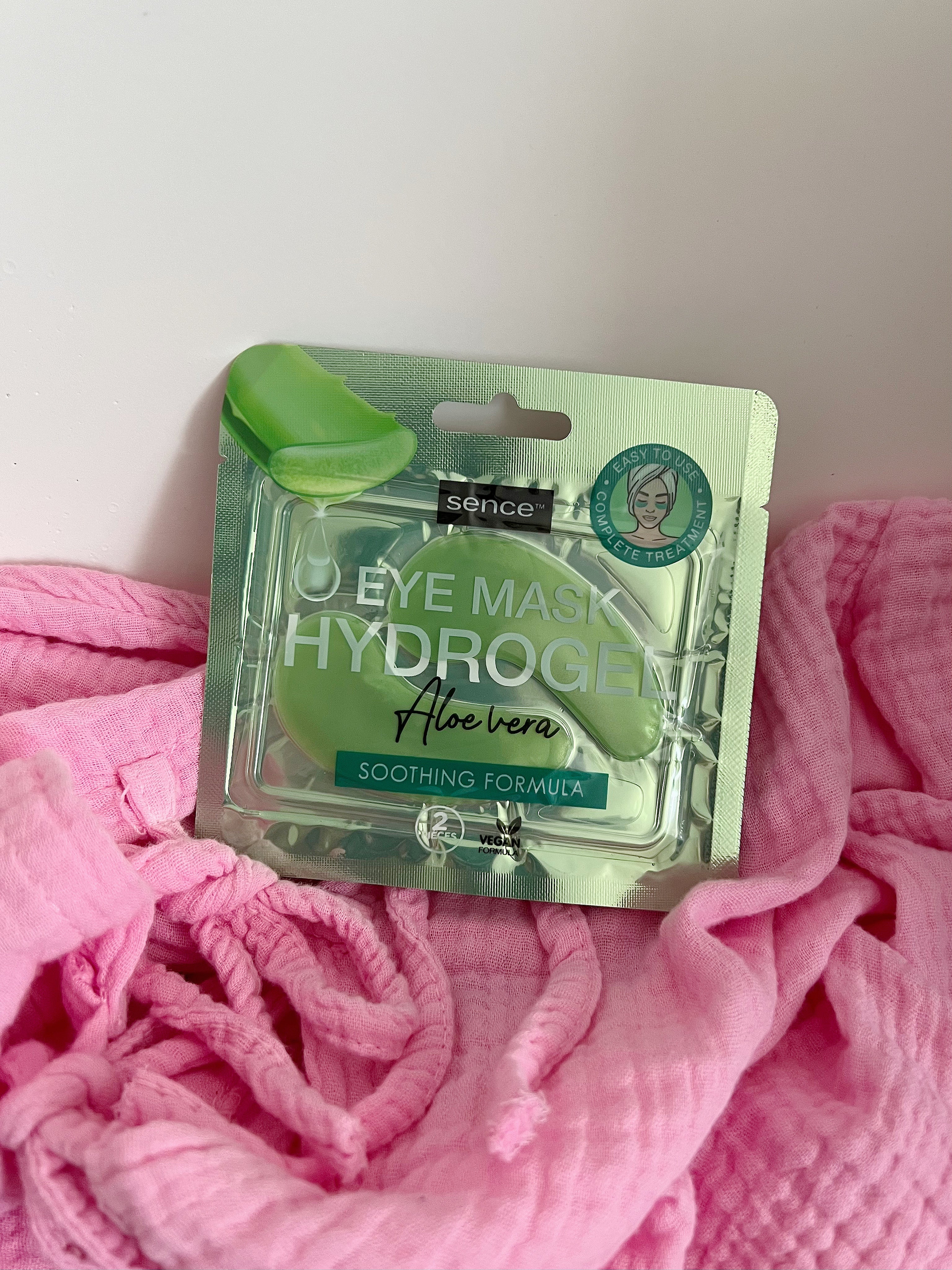 Masque pour les yeux hydrogel - Formule apaisante et lissante