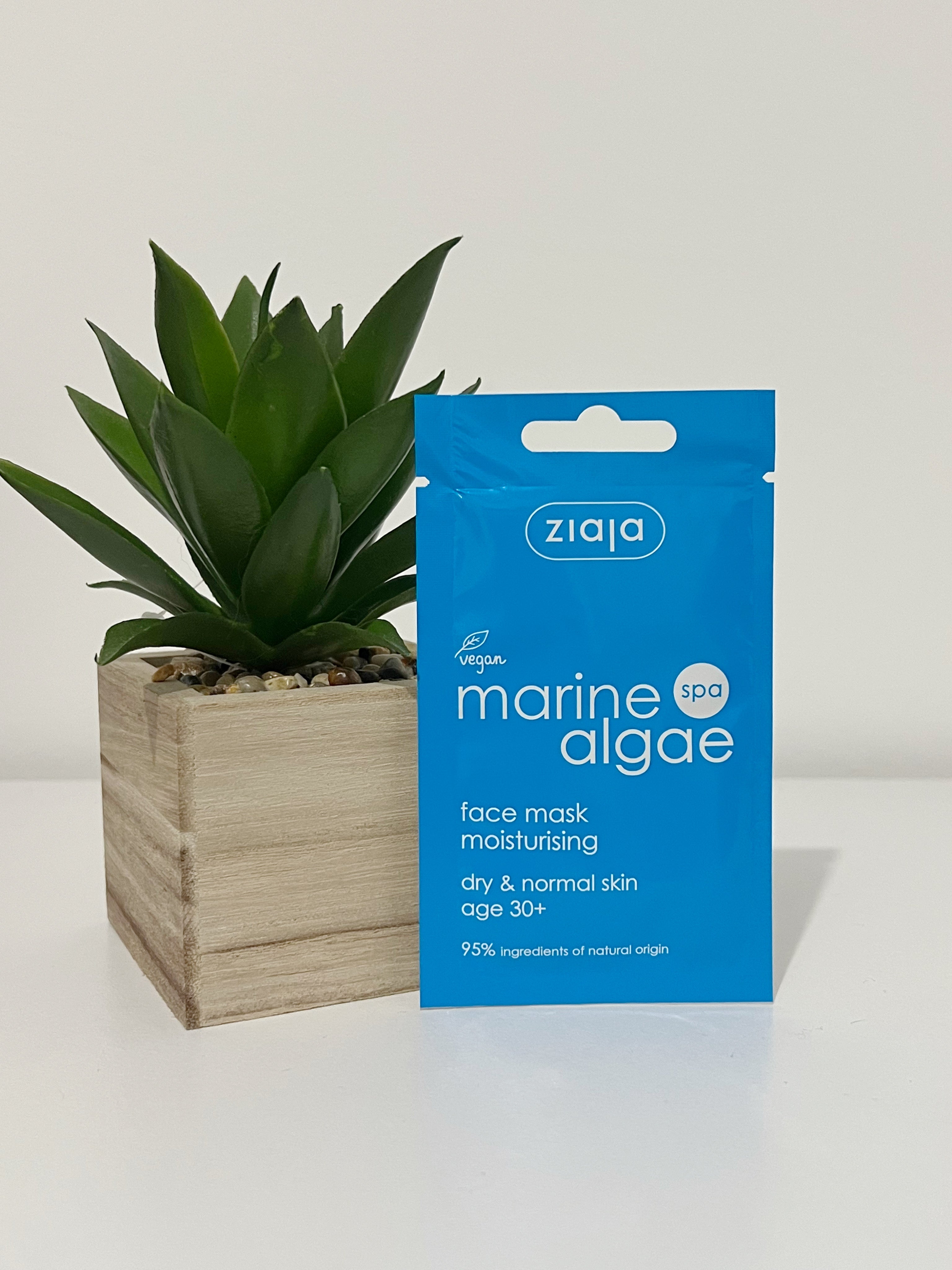 Masque Hydratant Gel aux Extraits Marins