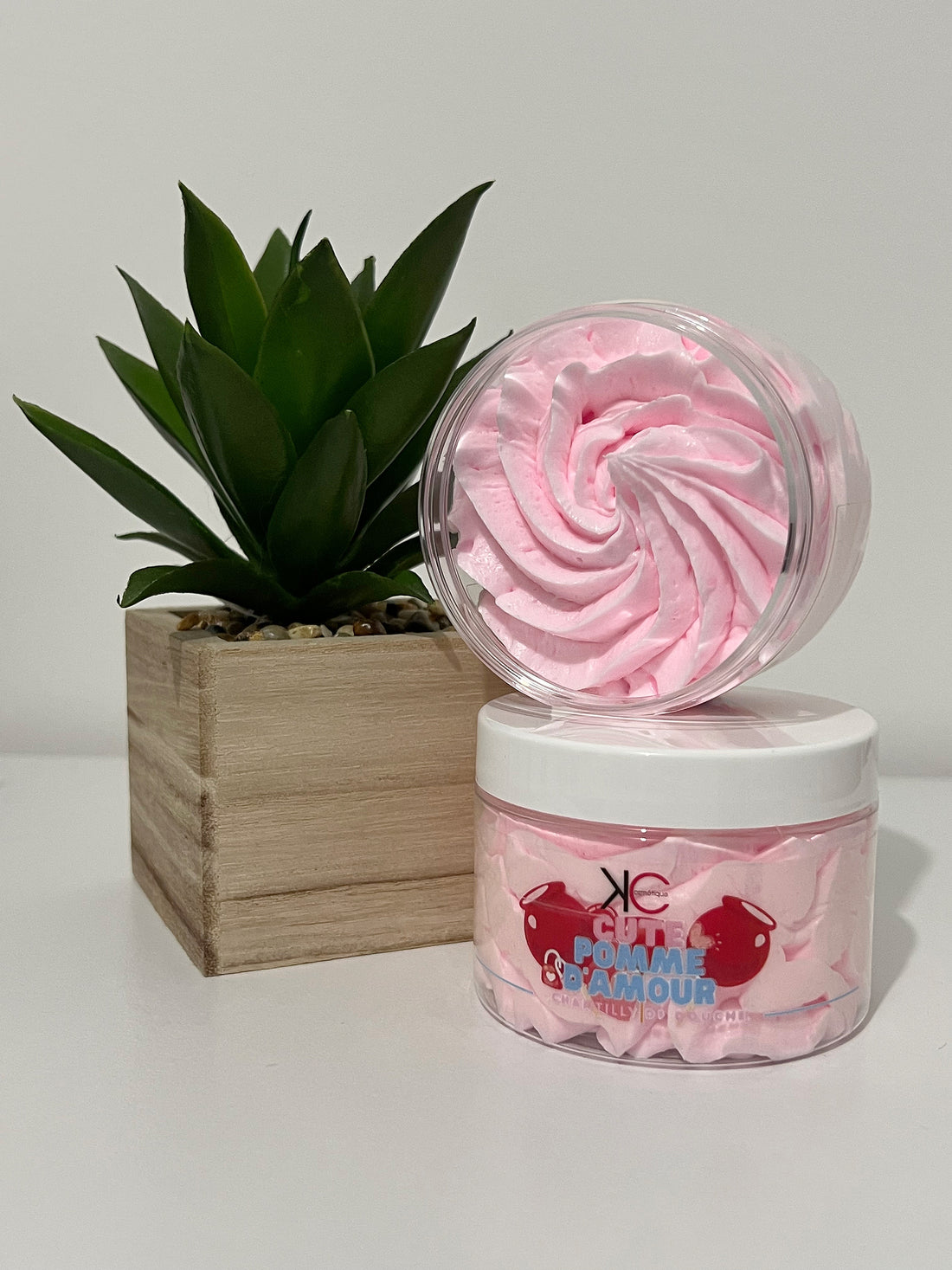 Chantilly de douche cute pomme d’amour