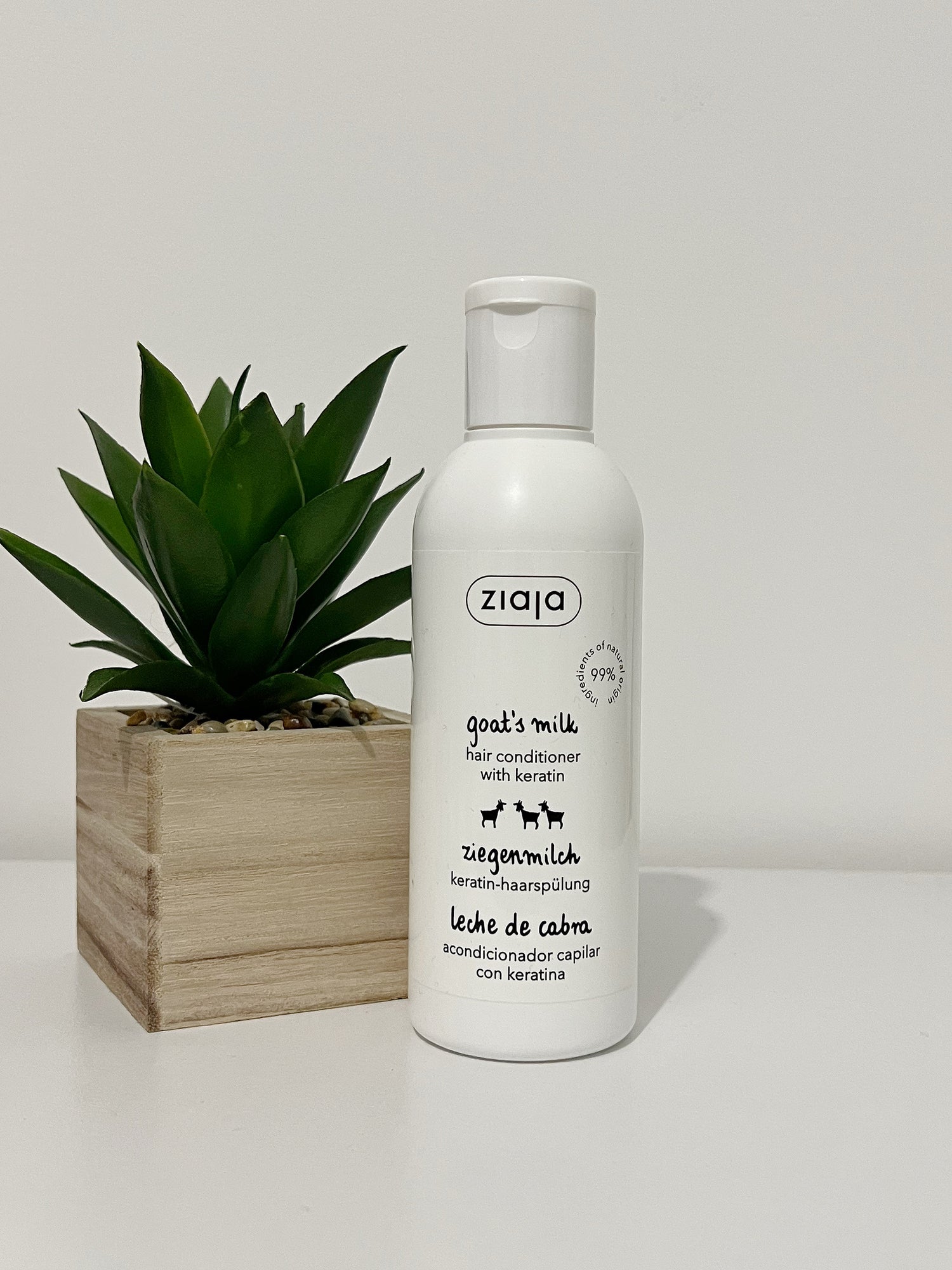 Après-shampoing fortifiant - Kératine et lait de chèvre