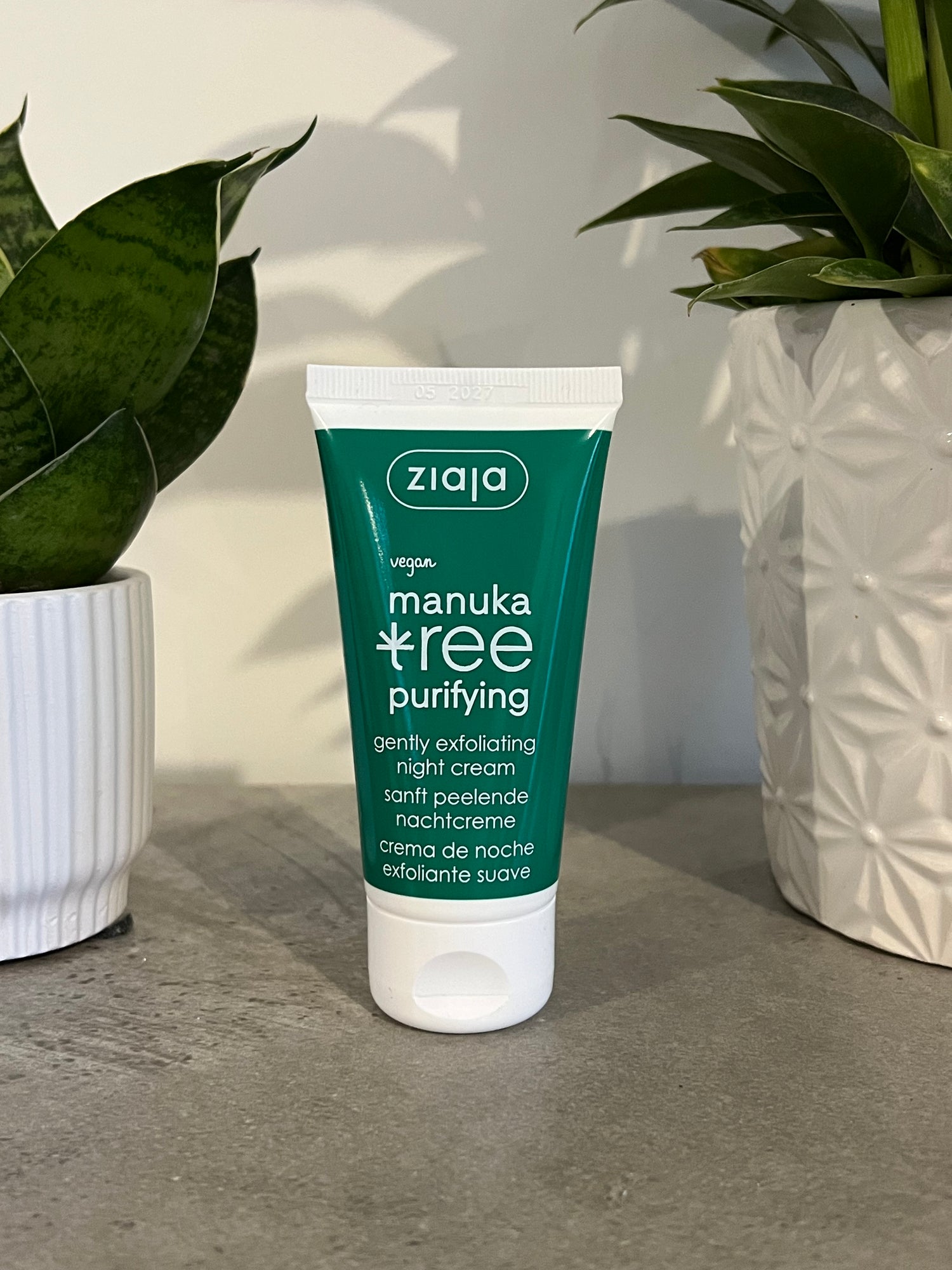 Crème de Nuit Exfoliante et Purifiante au Manuka