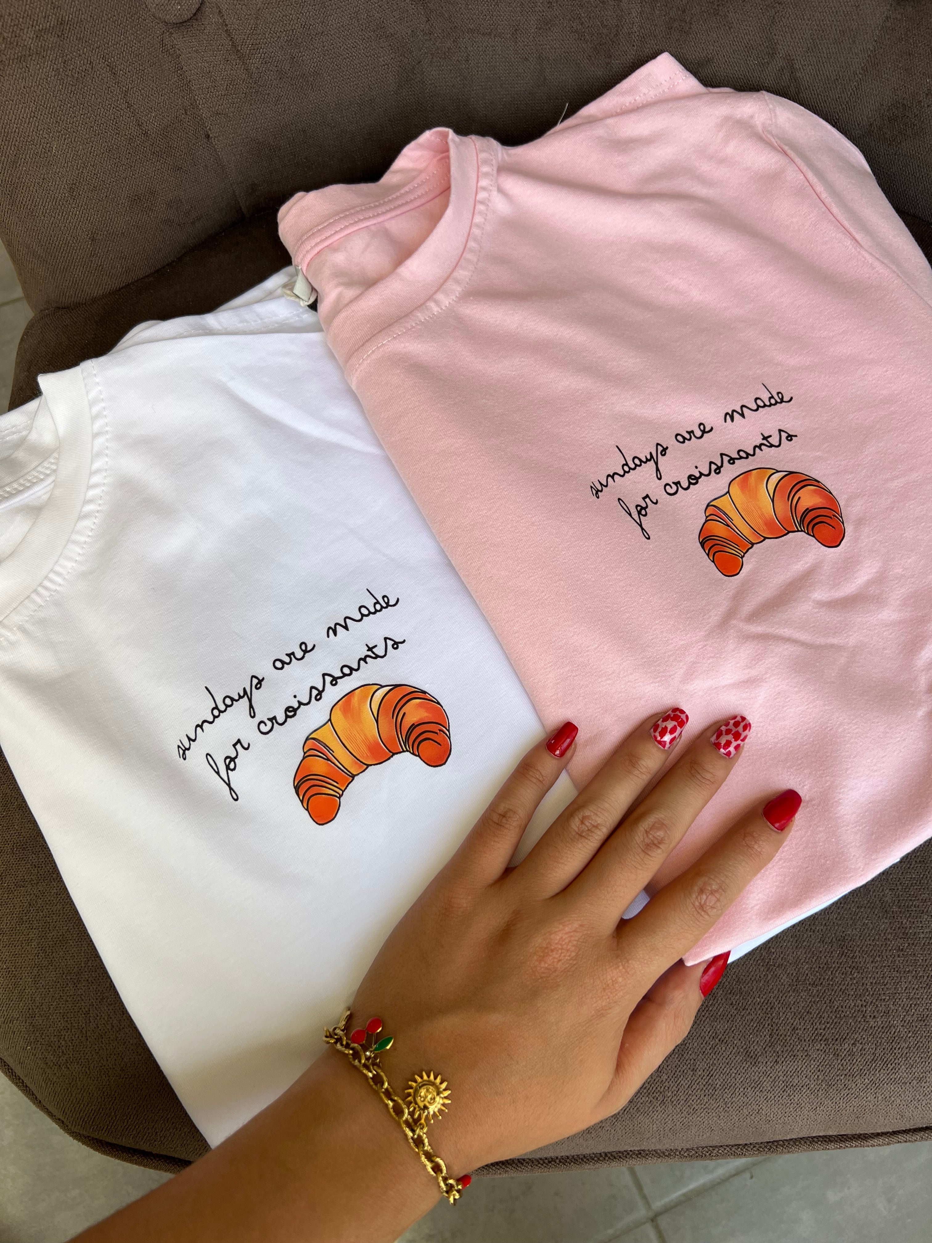 T-shirt Doux Matin Blanc