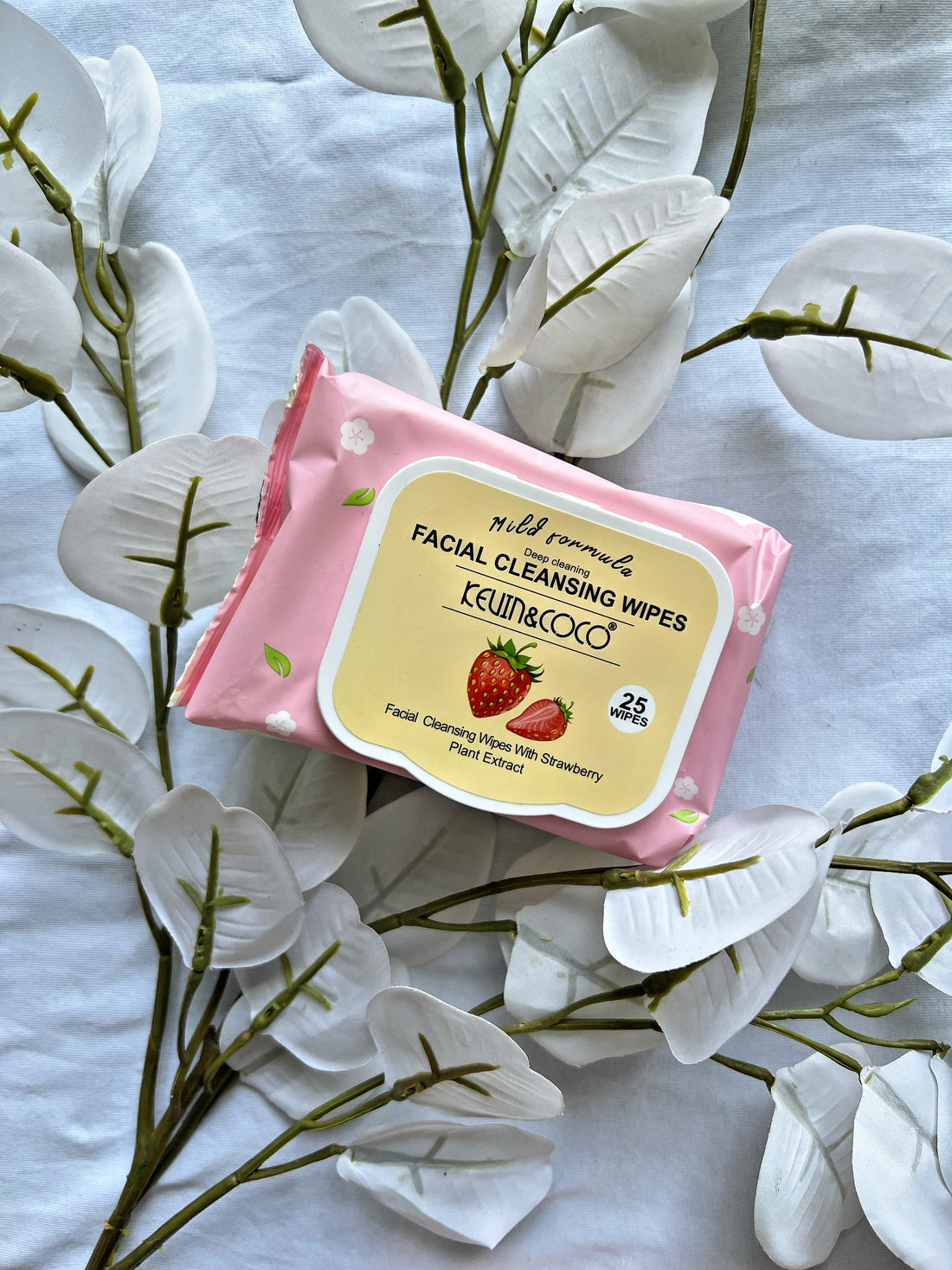 Lingette démaquillantes - Fraise