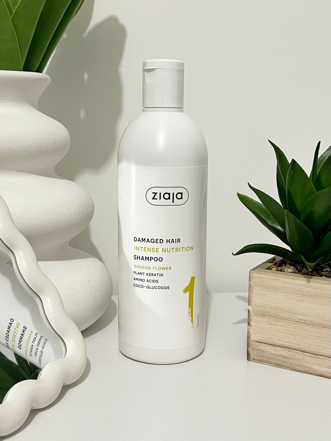 Shampooing Réparateur à la Banane – Soin nourrissant pour cheveux très abîmés - Ziaja