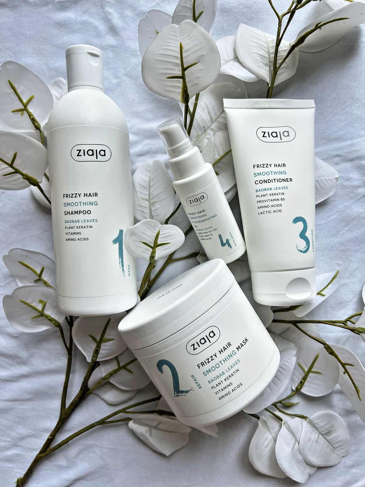 Gamme capillaire - Cheveux frisée - Ziaja