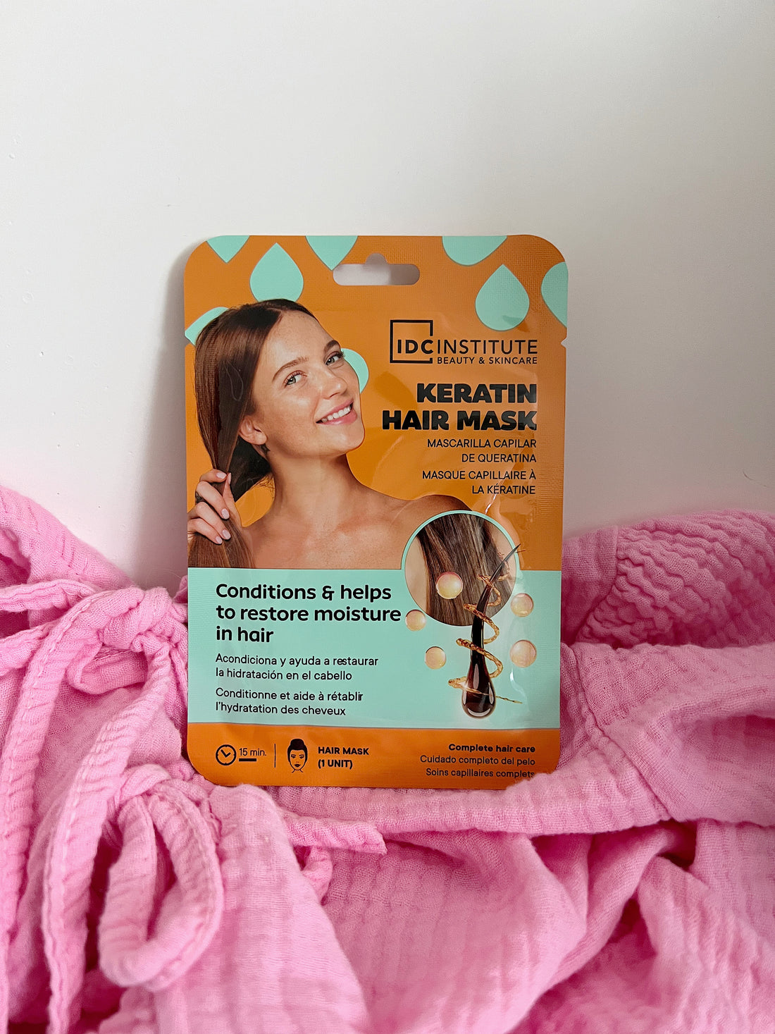 Masque capillaire à la kératine