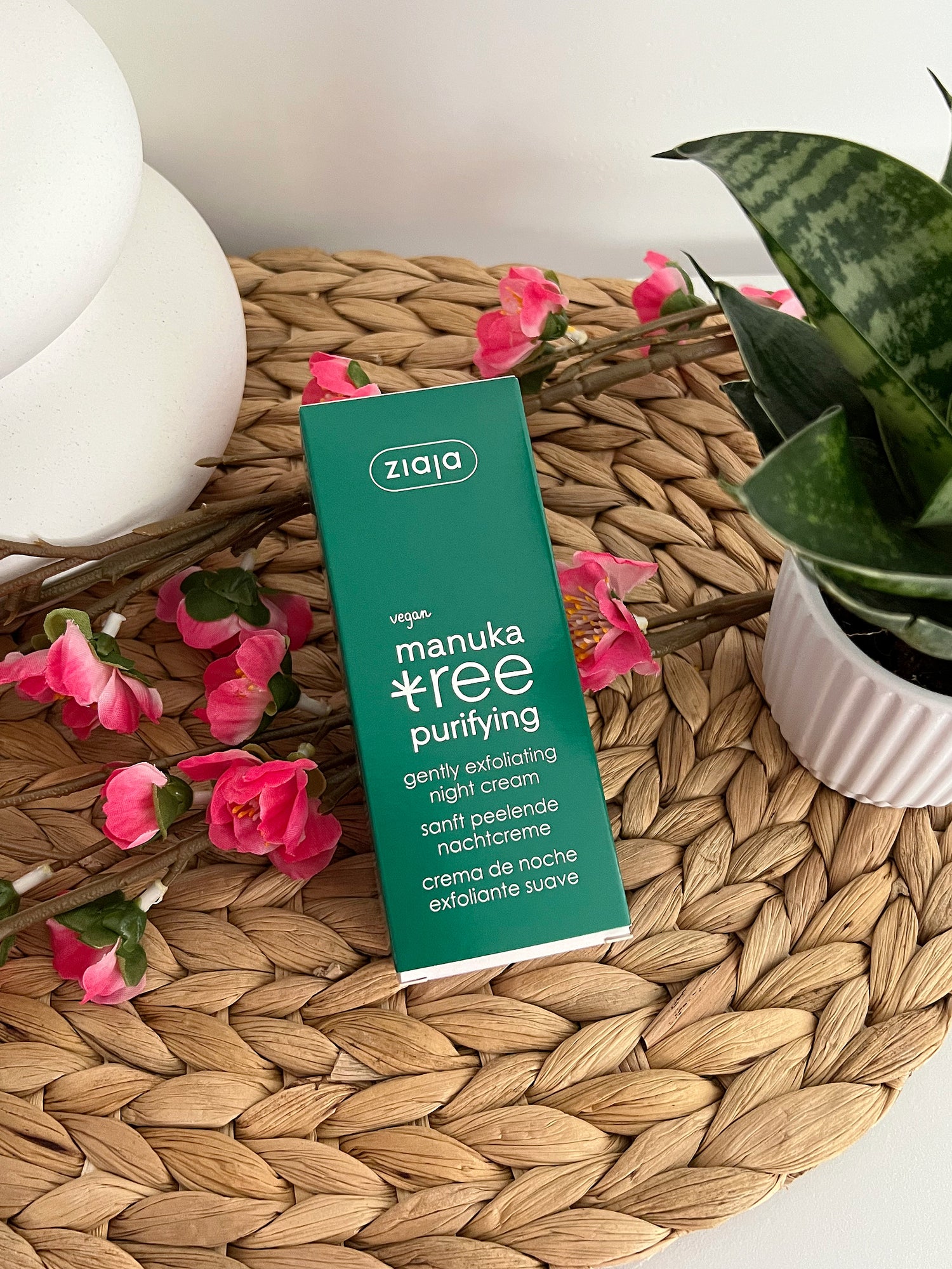 Crème de Nuit Exfoliante et Purifiante au Manuka