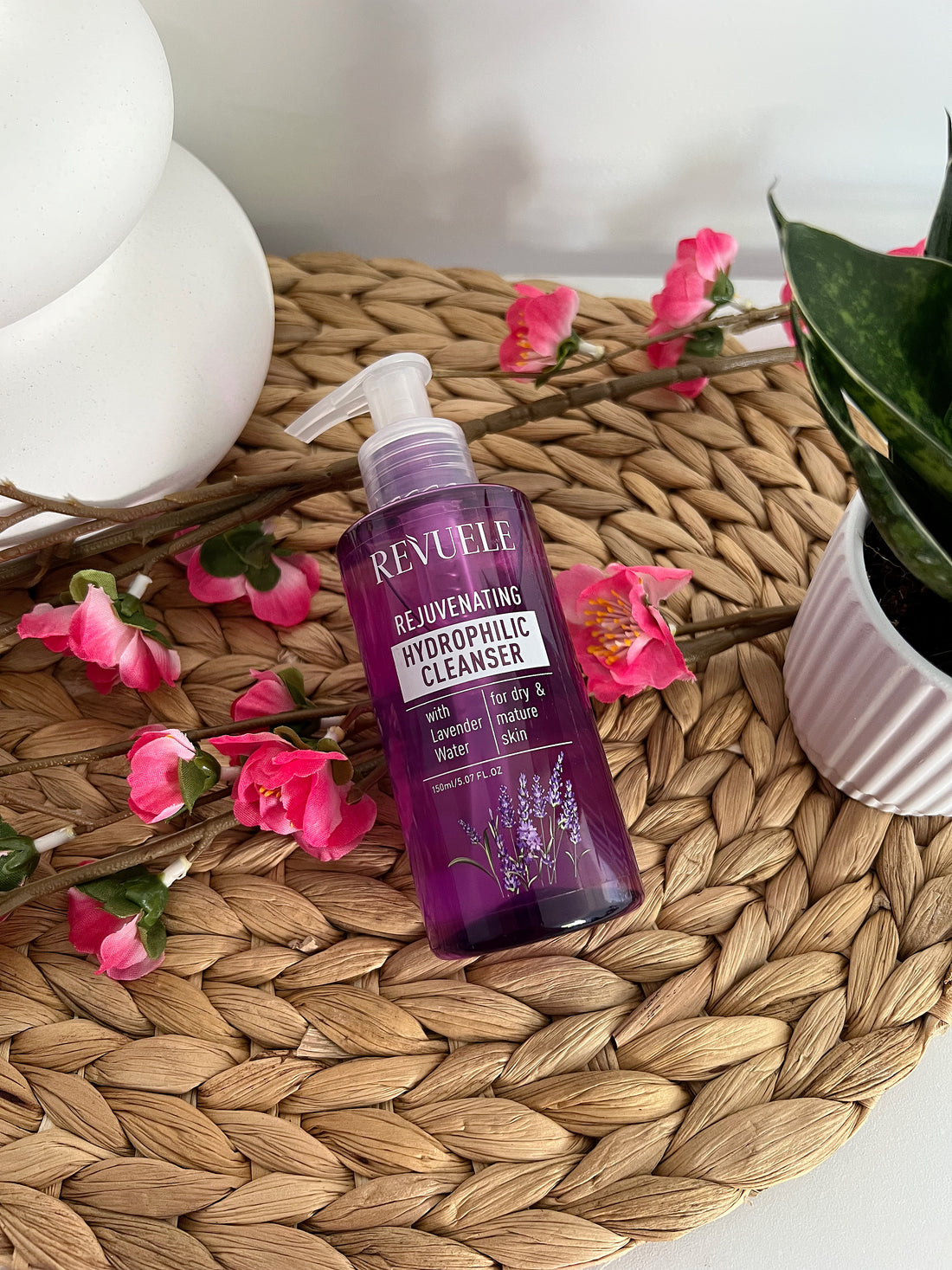 Nettoyant Visage Repulpant aux Extraits de Lavande