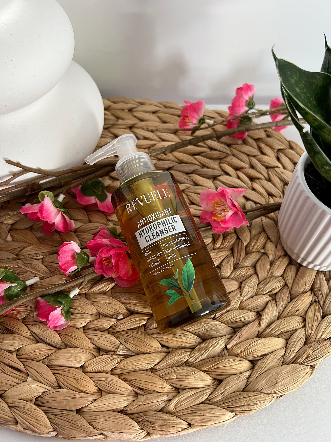 Nettoyant Visage Antioxydant aux Extraits de Thé Vert