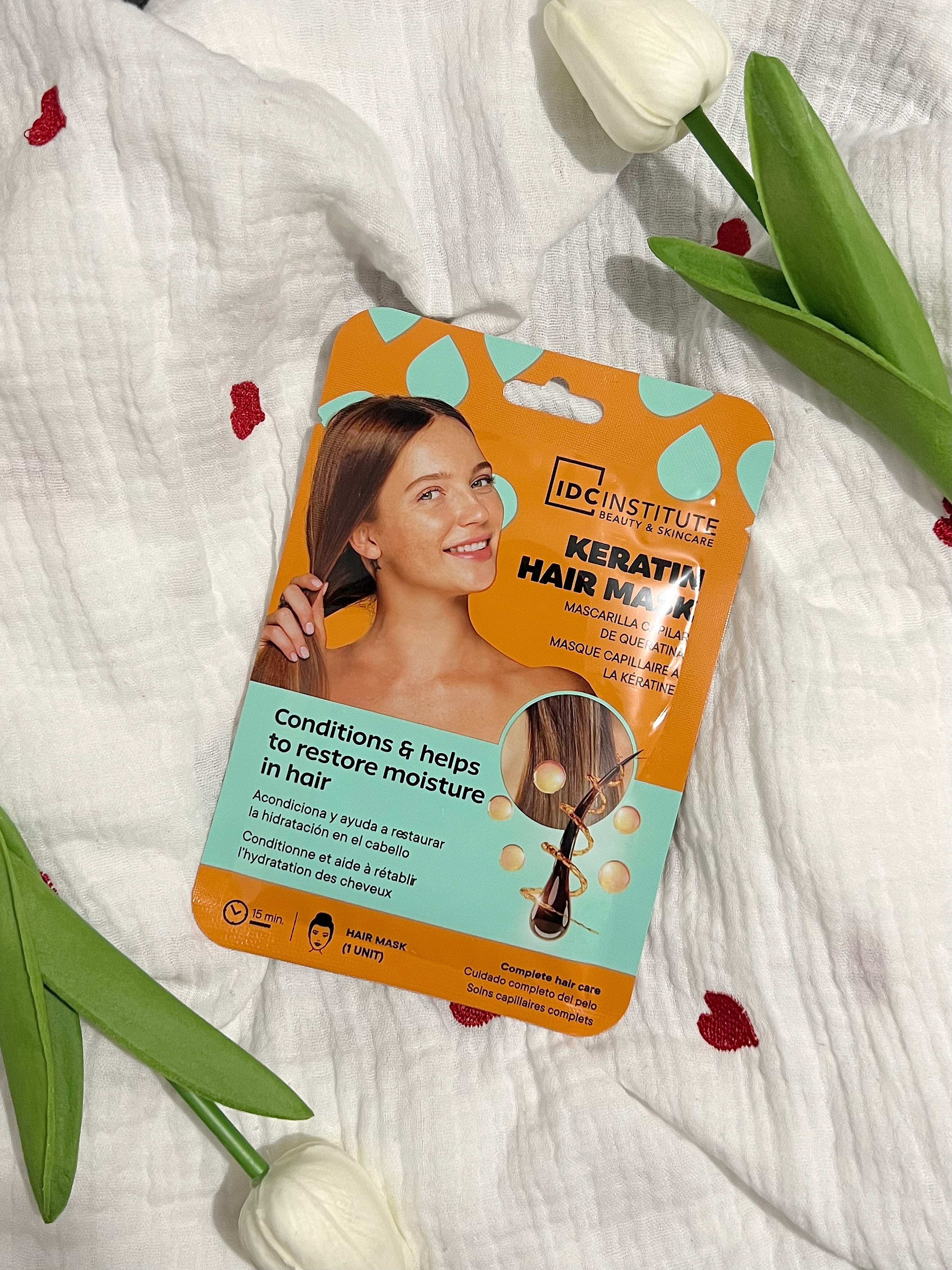 Masque capillaire à la kératine